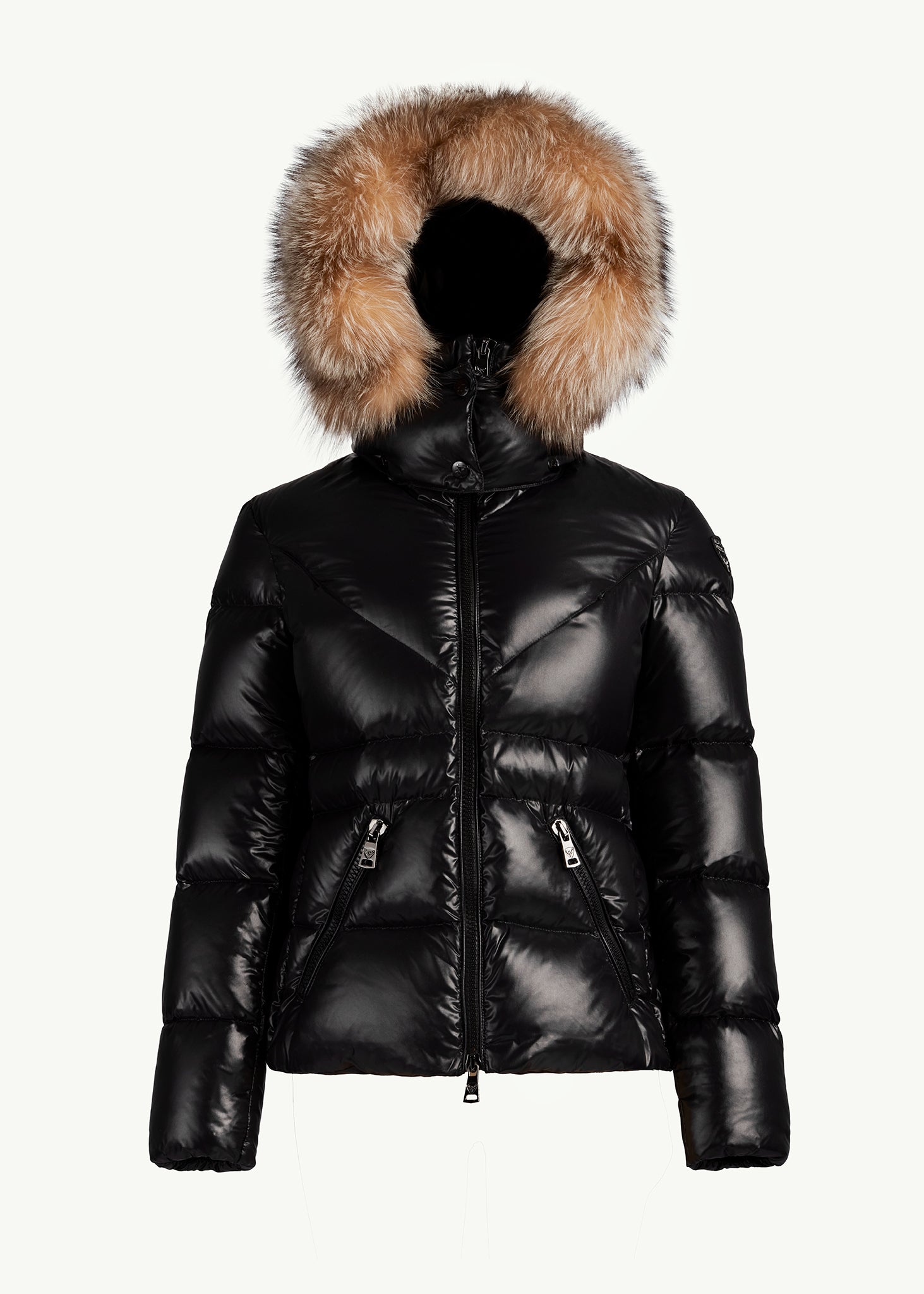 Zyra Women's Down Jacket - Natural Fur Trim | ALASKA RESERVE